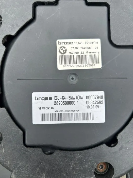 BMW OE 6946638 Kühlerlüfter - Gebraucht image 3