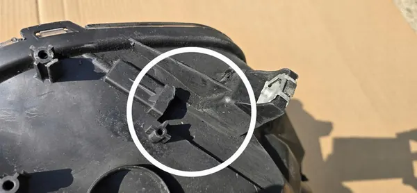 LINKER KOPLAMP MERCEDES BENZ GLK-KL X204 08-12 A2048206859 image 5