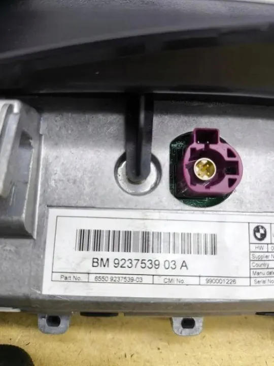BMW 1er F20 Navigationsbildschirm OEM 9237539 image 5