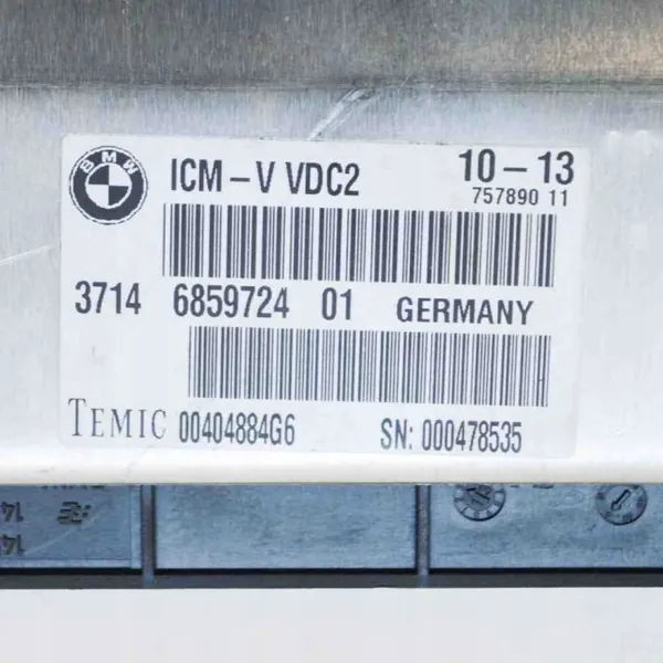 Module suspension pneumatique OEM 6859724 BMW 6 Cabrio image 7