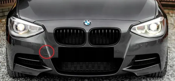 BMW Serie 1 F20 F21 Copertura Gancio Anteriore OEM image 9
