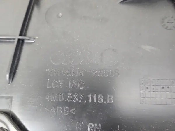 Audi Q7 II Oikea Etuoven Verhoilu OEM 4M1868018 image 6