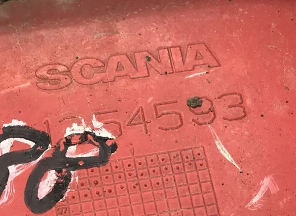 Placa de degrau Scania OEM 1354593 pequena esquerda image 3