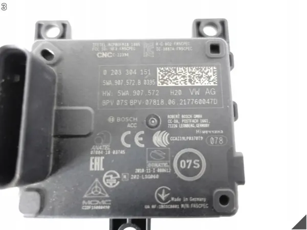 Module Radar OEM 5WA907572B pour VW Audi Seat Skoda image 4