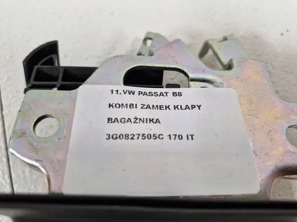 Bagagelås Volkswagen Passat B8 Kombi 3G0827505C image 6