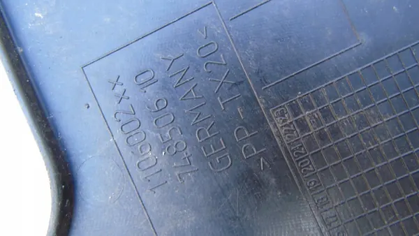 BMW 5 F10 F11 Motorkap Frame Cover L+D image 3