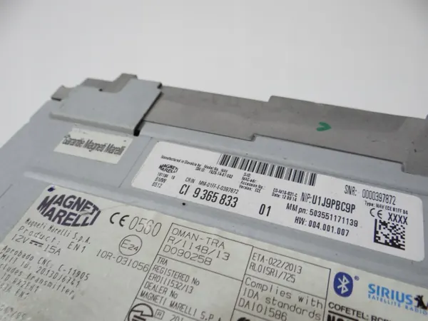 BMW Navigointiradio OEM 9365833 5-sarja F10 image 3