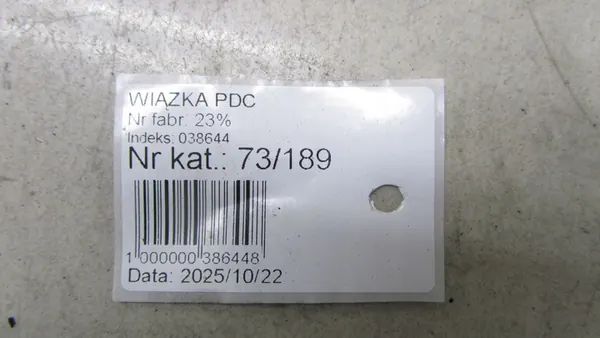 HYUNDAI SANTA FE III LIFT Fiação da Porta Traseira Esquerda 91650-2W041 image 7