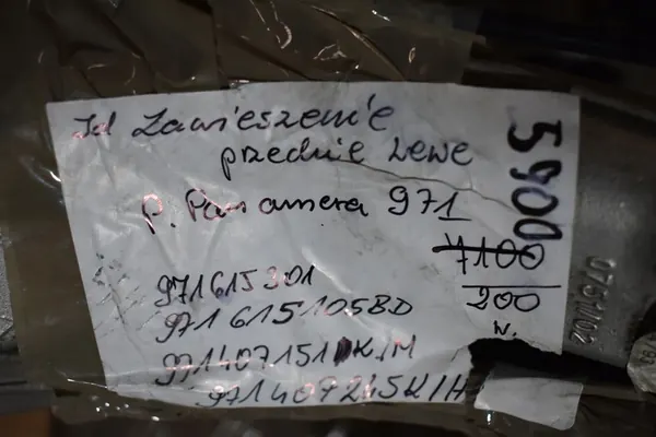 Voorste Linker Ophangingsysteem Porsche Panamera 971 image 3