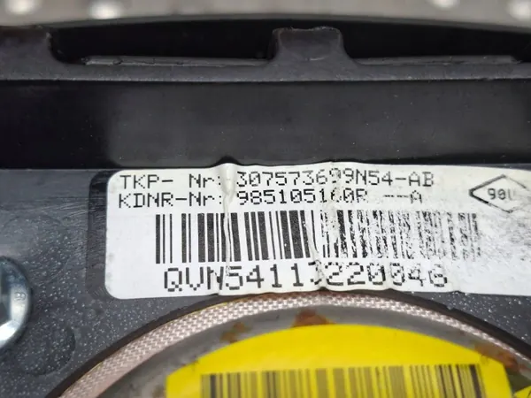 Airbag conducteur OEM S26279672 pour Dacia Lodgy 2012- image 3