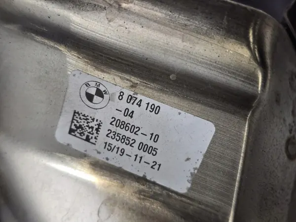 BMW Avgasfäste OEM 8074190 8089902 Höger Sida image 8