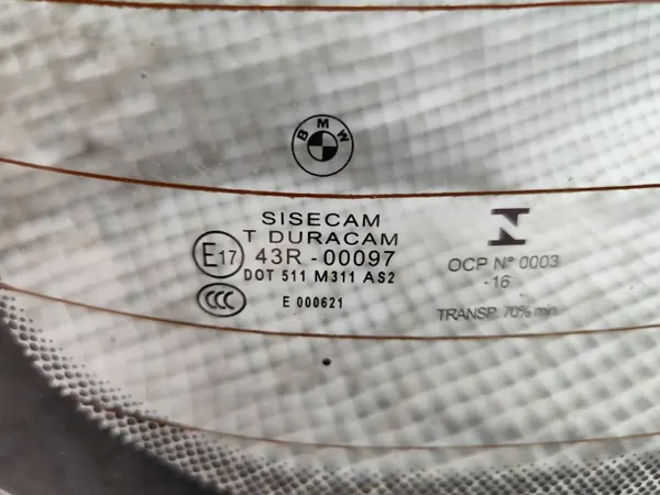 BMW F30 Sedan Heckscheibe OEM - Original 2016 image 6