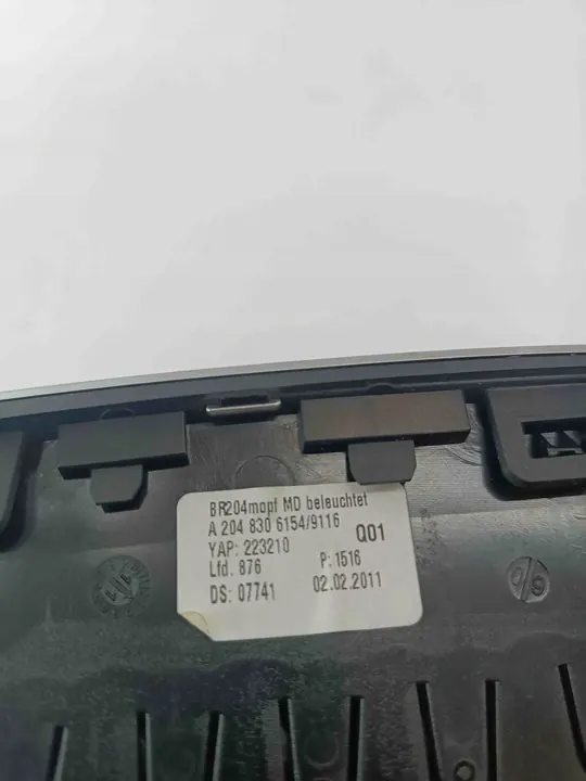 Consola de admisión MERCEDES-BENZ C (W204) A2048306154 image 6