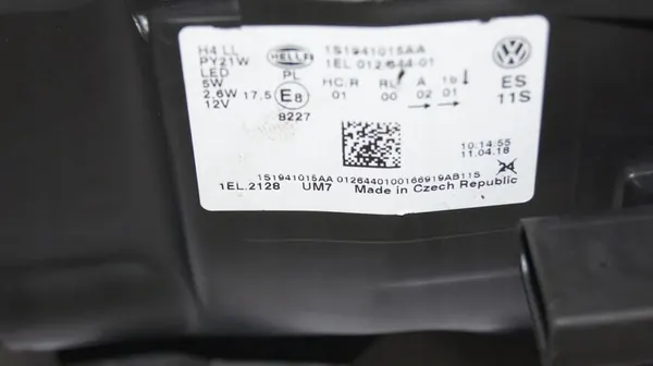 VW UP LIFT VASEN AJOVALOT LEDILLÄ image 3