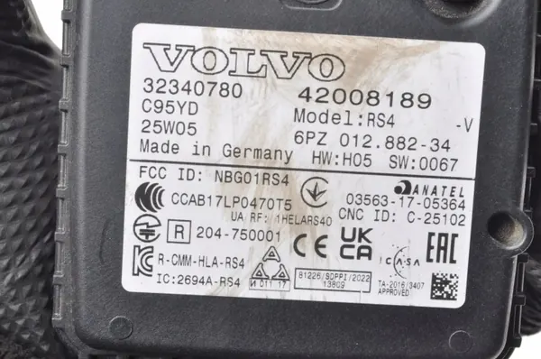 Sokean kulman tutkasensori OEM 32340780 Volvolle image 3
