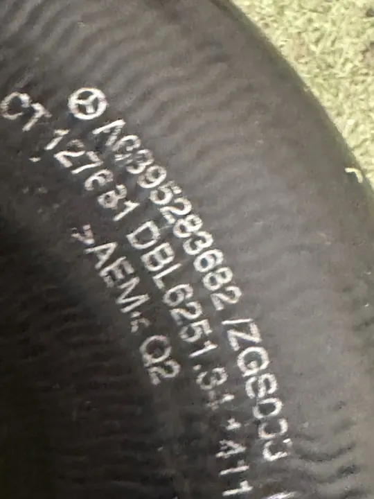 Tuyau d'intercooler MERCEDES VITO W639 image 5