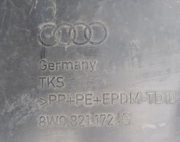 AUDI A4 B9 8W 15-19 Passaruota Anteriore Destro OEM 8W0821172G image 3