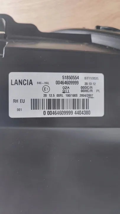 Farol Lancia Ypsilon 51850554 image 8