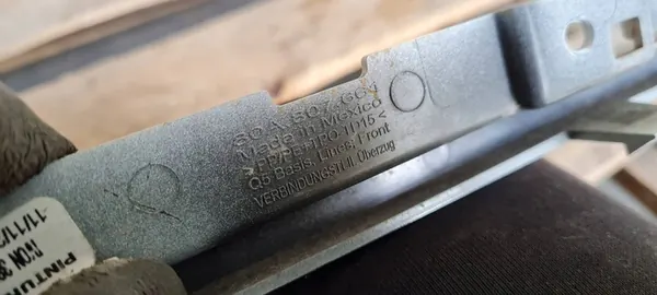 Q5 Acabamento de Para-choque Dianteiro 80A807661 Audi image 9