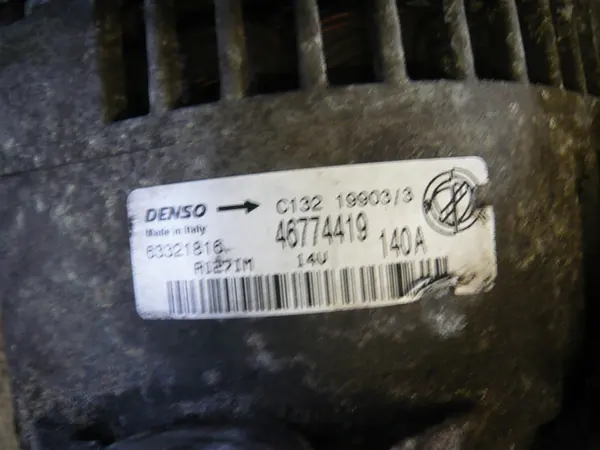 FIAT ALTERNATOR 46774419 image 2