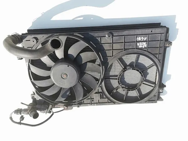 SEAT LEON II ALTEA TOLEDO Vattensradiator Fläkt 1.6 BSE image 2