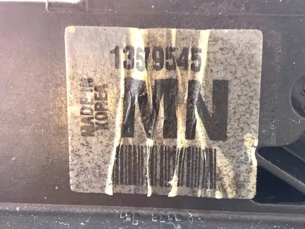 Vänster Bakdörrslås Opel Mokka 13579545 image 3