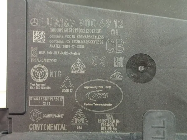 Mercedes A-luokka W177 B W247 asemamoduuli OEM 031891702856 image 5