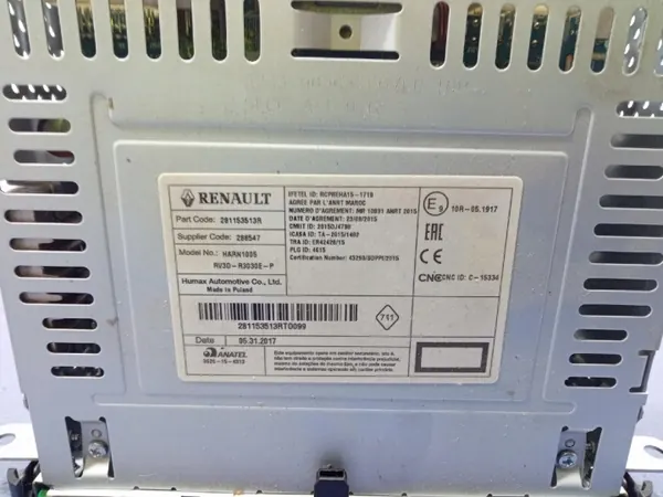 Radio & Navigation Dacia Duster I OEM 281153513R image 6