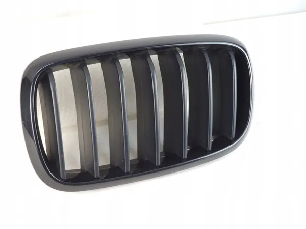 BMW X5 F15 X6 F16 Left Kidney Grille Original Black M-Performance image 2