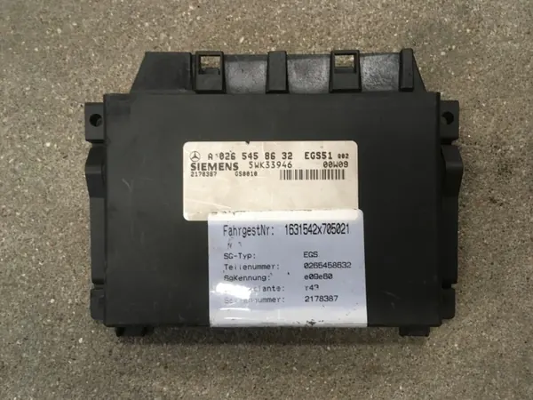 Control Caja Cambios Mercedes ML W163 OEM A0265458632 image 2