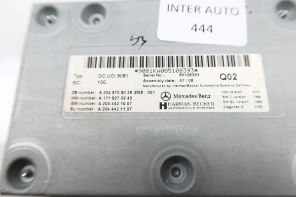 Interface Média Mercedes OEM 2048708026 pour GL/ML image 4