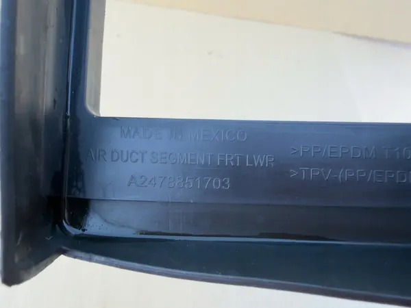 OEM A2478851703 Lufteinlass Lenkung Vorne Mercedes GLB image 7
