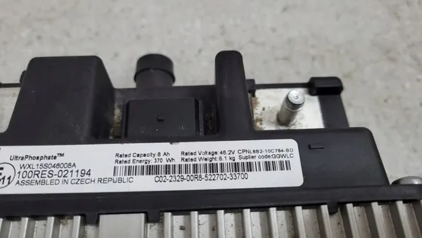 Batteri Land Rover Defender L663 OEM L8B2-10C784-BD image 4