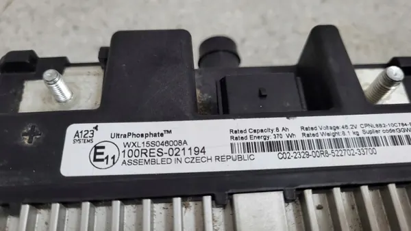 Batteri Land Rover Defender L663 OEM L8B2-10C784-BD image 5