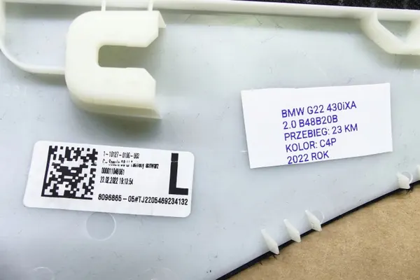 OEM 8096865 Couvre-poteau C gauche pour BMW 4 G22 image 4