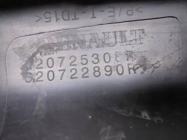 Framstötfångartrim Renault Captur image 6