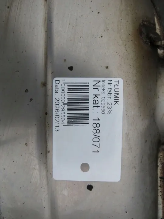 Pakoputken vaimennin OEM 188/071 Mercedes W213 2.0D:lle image 9