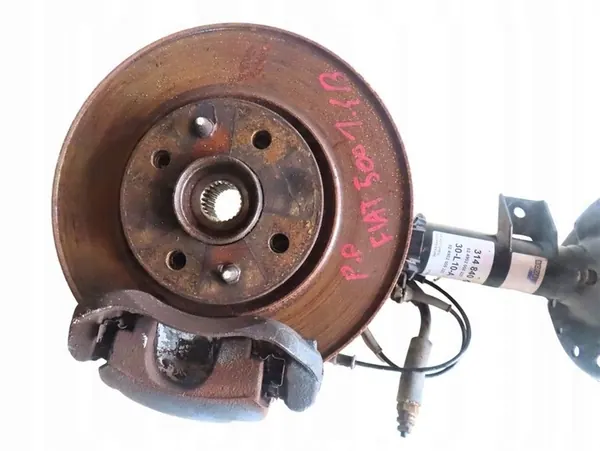 Mozzo sterzante anteriore destro MacPherson Fiat 500 1.4 07-24R OEM image 2