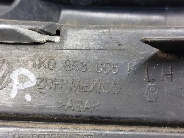 Farol Halógeno Esquerdo Volkswagen Golf V 1K0853665K image 7