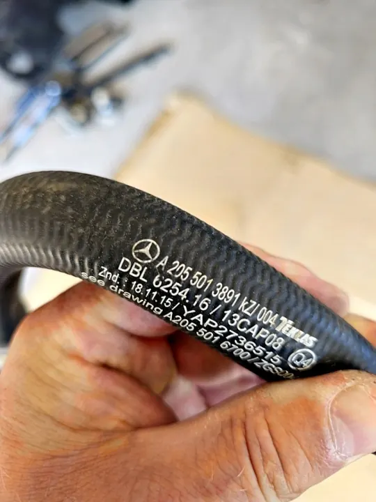 Mercedes bromsforstärkar slang OEM A2055013891 image 3