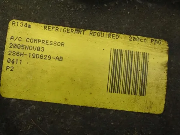 ILMASTOINTIKOMPRESSORI FORD FIESTA MK6 1.3B 01-07 2S6H-19D629-AB image 3