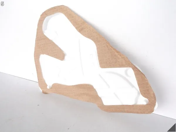 OEM 064377753 Schalldämmungsschaum Rechte Hintertür image 6