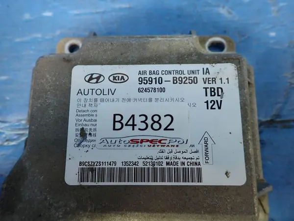 Módulo de Airbag Hyundai OE 95910-B9250 image 3