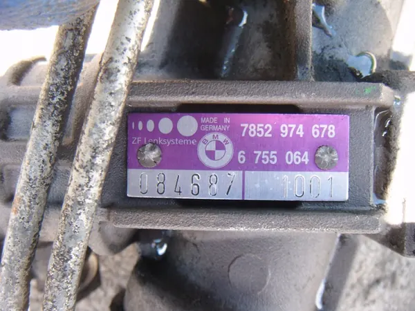 BMW 3 E46 2.0TD Steering Rack 6755064 image 6