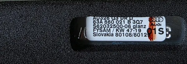Audi Q3 II Dachreling OEM 83A860021B/022B Paar image 3