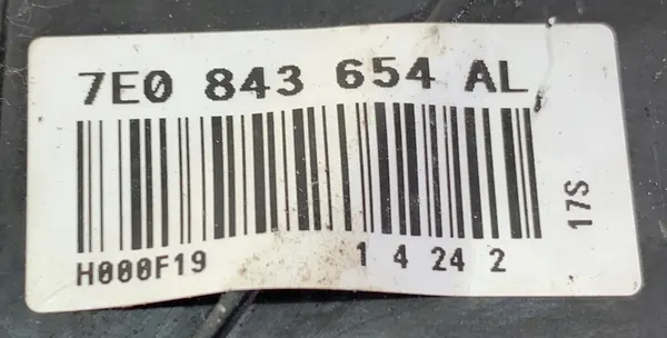 VW T5 T6 Höger Dörrlås OEM 7E0843654AL image 3