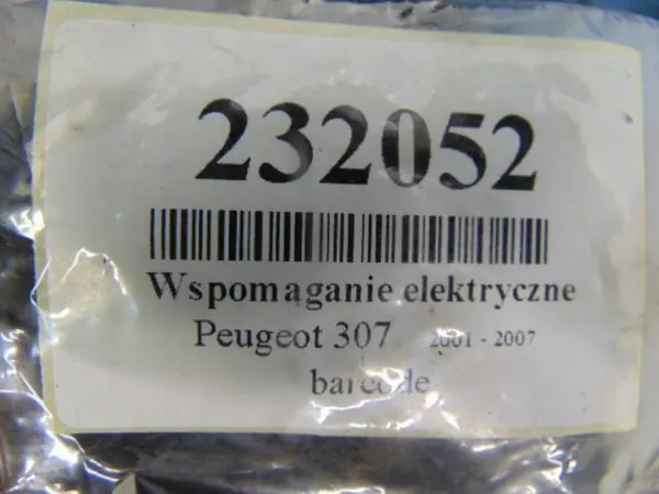 Elektrisk servostyrningspump PEUGEOT 307 9654149580 image 7