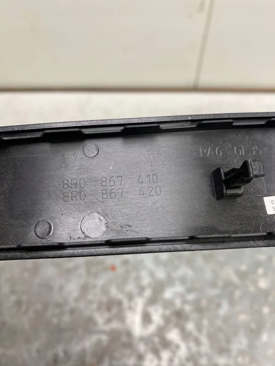 AUDI Q5 LIFT 8R MOLDURA DE PORTA ALU DIREITA TRASEIRA QP8 8R0867410 image 4