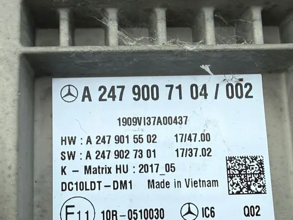 Mercedes A-klass W177 Display OEM A2479007104 image 4