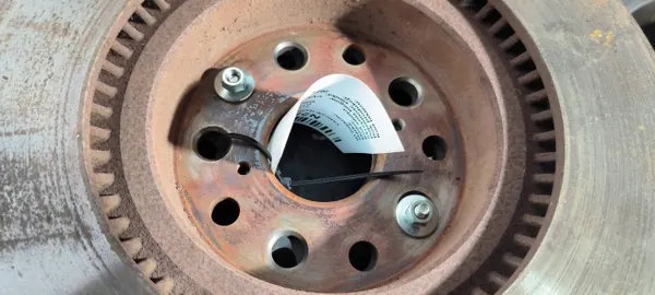 Disques de frein avant OEM tacze pour Toyota Mirai II image 4